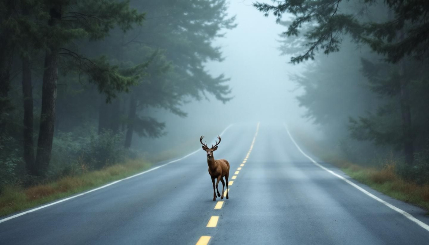 Como a travessia segura de animais impacta a segurança viária?